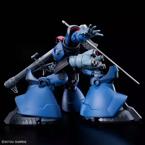 「新作ガンプラ「HG シャリア専用リック・ドム(GQ)」がカッコ良い！高機動形態へは差し替えなしで変形」の画像