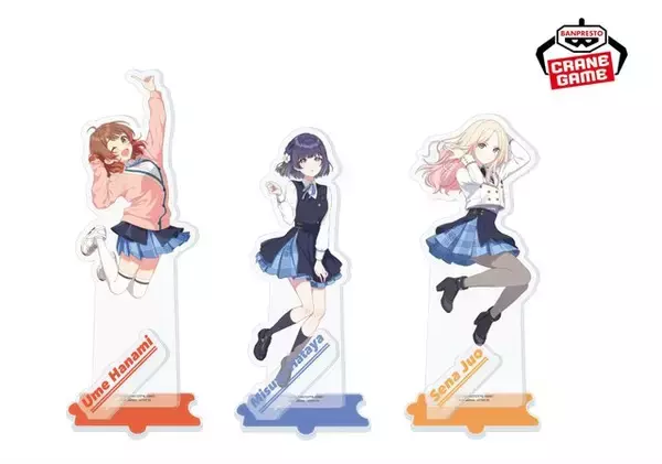 「藤田ことねが“ゴールドの輝き”衣装で立体化！『学マス』コラボキャンペーンがナムコアミューズメント施設にて開催ー描き下ろしイラストグッズも用意」の画像