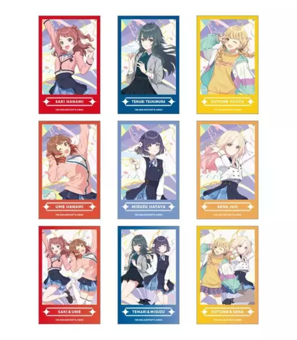 「藤田ことねが“ゴールドの輝き”衣装で立体化！『学マス』コラボキャンペーンがナムコアミューズメント施設にて開催ー描き下ろしイラストグッズも用意」の画像