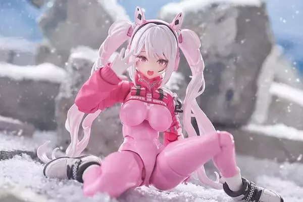 「ラバースーツで強調されたボディライン！『勝利の女神：NIKKE』アリスのfigmaが再販ー「しゃがみ専用脚パーツ」が付属」の画像