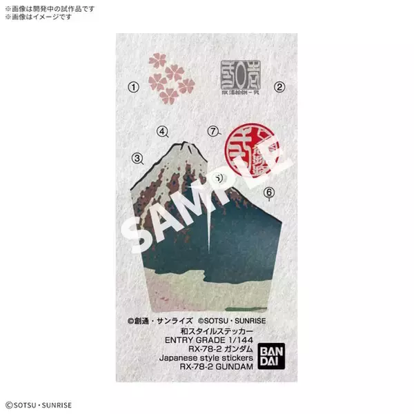 「EGガンプラより「浮世絵パッケージVer.」が新登場！和柄シールも付属した、風情溢れるガンダム、ストライク、ウイングら3商品」の画像