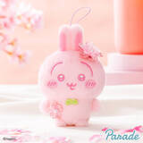 「「ちいかわ」頭に付いた花飾りが可愛い！“さくらいろ”のうさぎやモモンガ含む全4種ぬいぐるみマスコット第2弾」の画像1