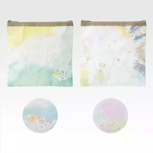 「「夏目友人帳」絵本のような“あとりえほん”一番くじ全ラインナップ公開！目玉のフィギュアほか、水彩タッチを活かしたグッズが展開」の画像