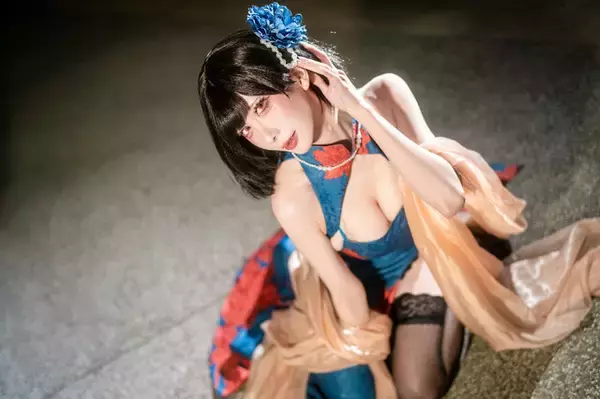 【コスプレ】スリットから覗く太もも×網タイツの美脚がすごい！『アズレン』建武のチャイナドレスで曲線美を魅せる台湾美女レイヤー【写真7枚】