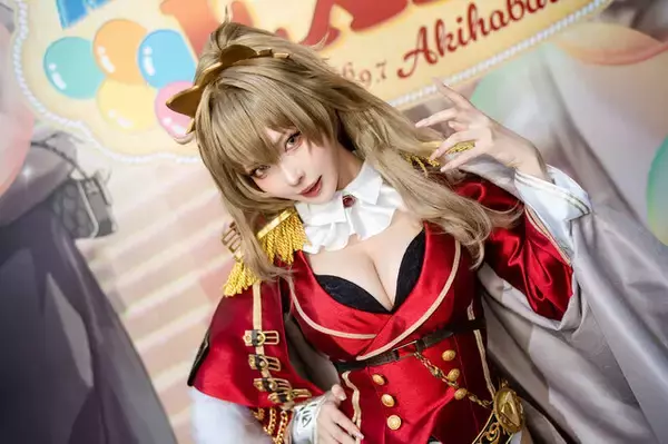 【コスプレ】王者の気品あふれるガーターベルト×美脚をご覧あれ！『アズレン』ライオンの威風堂々な佇まいがカッコいい【写真7枚】