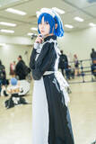 「【コスプレ】キャラの個性を感じさせる雰囲気作りと絶対領域に注目！「ぼっち・ざ・ろっく!」メイド併せが眼福の可愛さ【写真27枚】」の画像18
