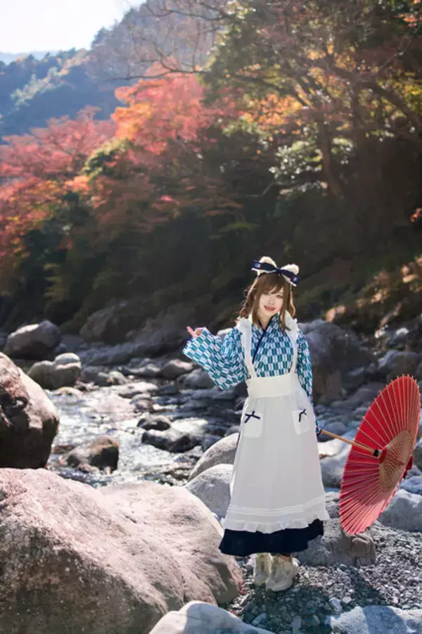 「【特集】紅葉・滝・廃校舎…どこで撮影しても絵になる場所があったのか！「コスプレ×徳島県那賀町の絶景」永久保存版をお届け【写真69枚】」の画像