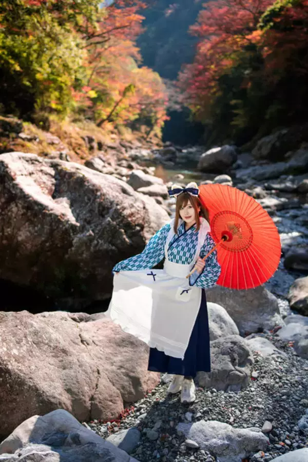 「【特集】紅葉・滝・廃校舎…どこで撮影しても絵になる場所があったのか！「コスプレ×徳島県那賀町の絶景」永久保存版をお届け【写真69枚】」の画像