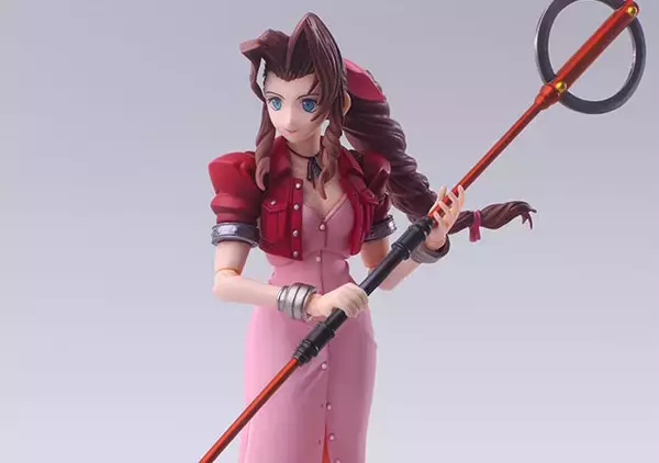 『FF7』エアリスを“原点の懐かしい姿”で再現！可動フィギュア「BRING ARTS ミスリルロッドVer.」予約開始
