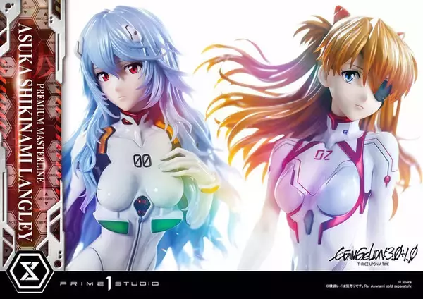 「お値段約12万に相応しいクオリティ！「シン・エヴァ」より、白いプラグスーツ姿の「アスカ」1/4スケールスタチューが予約受付実施」の画像