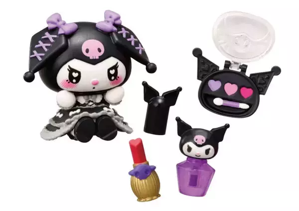 「マイメロディとクロミが“スウィート＆ゴシック”にメイクアップ！リーメントの新作フィギュアセット全8種にトキメキ」の画像