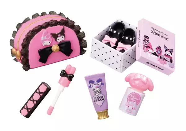 「マイメロディとクロミが“スウィート＆ゴシック”にメイクアップ！リーメントの新作フィギュアセット全8種にトキメキ」の画像