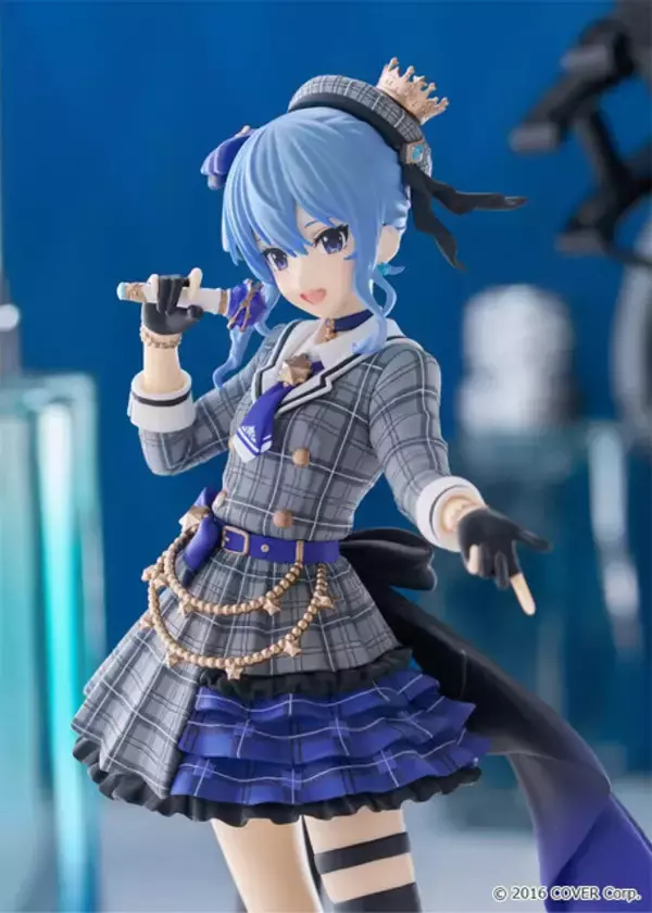 「ホロライブ・星街すいせいのフィギュアが再販！アイドルらしさあふれるチェック柄衣装で立体化」の画像