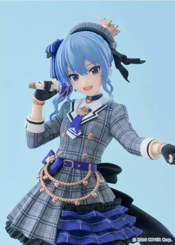 「ホロライブ・星街すいせいのフィギュアが再販！アイドルらしさあふれるチェック柄衣装で立体化」の画像