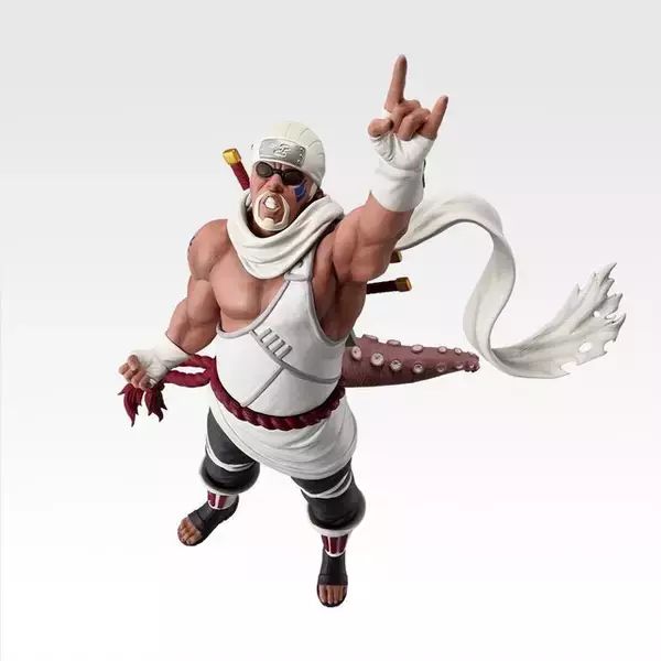 「「ナルト」新作一番くじの「妖狐の衣 六本目形態」フィギュアが恐ろしい…！仙人モードで立体化された自来也など、全ラインナップ公開」の画像