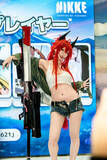 「【コスプレ】美くびれ＆美脚を惜しみなく披露！中国人気コスプレイヤーによる『NIKKE』レッドフードのスタイルが完璧すぎた【写真9枚】」の画像7