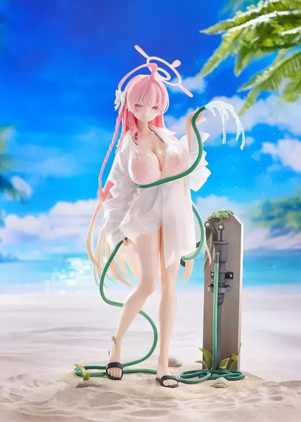 「セクシーなワイシャツ姿！『ブルアカ』より水着「ハナコ」がフィギュア化ー9月17日まで予約受付中」の画像