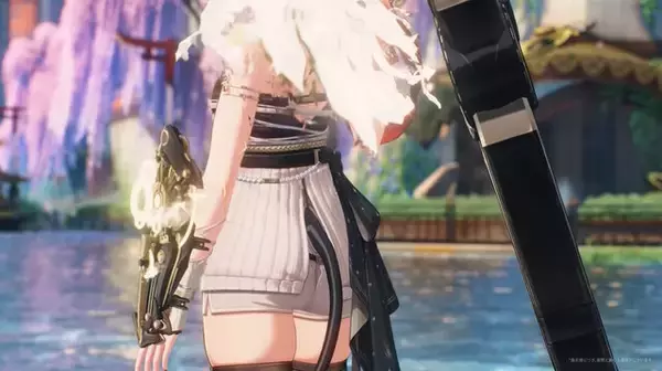 「『鳴潮』「ザンニー」にスペシャル衣装追加！ゆったりセーターや絶対領域の太ももが眩しい」の画像