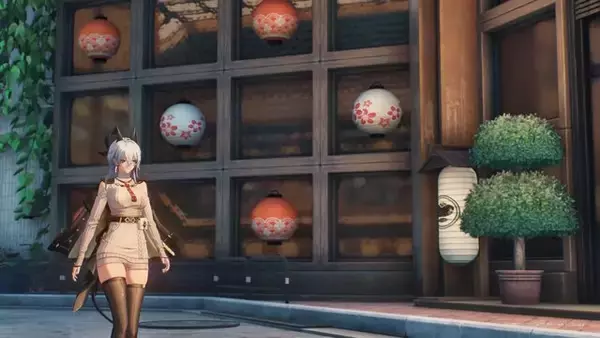 「『鳴潮』「ザンニー」にスペシャル衣装追加！ゆったりセーターや絶対領域の太ももが眩しい」の画像