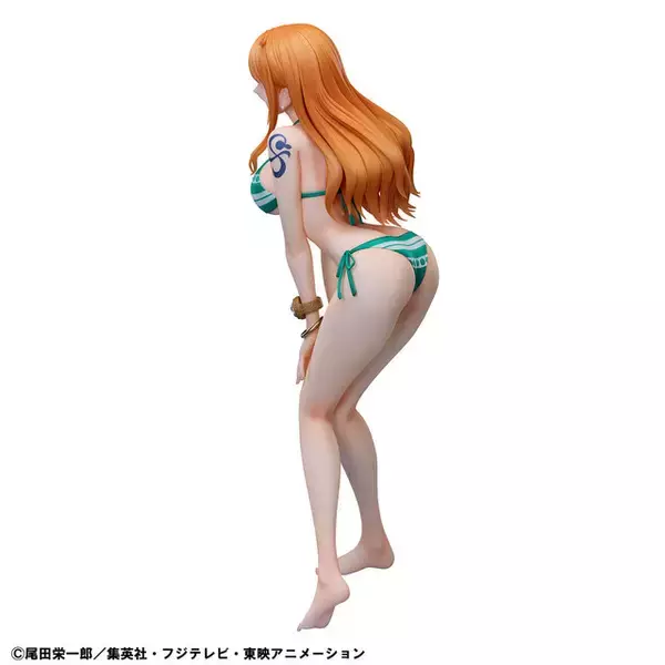 「「ワンピース」水着姿の「ナミ」が1/4スケールで巨大フィギュアに！明るい笑顔&抜群のスタイルでファンを魅了」の画像
