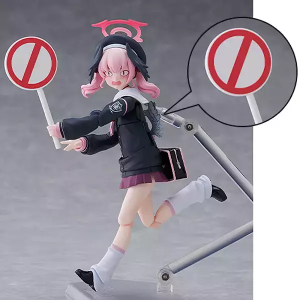 「「素行不良とか許さないから！」『ブルアカ』より「下江コハル」アクションフィギュアが予約開始ー恥じらいやネコ目など表情豊か」の画像