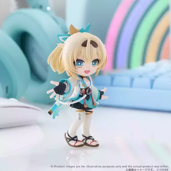 「「ホロライブ」白上フブキ、宝鐘マリンら5人がデフォルメフィギュア化！手のひらサイズで可愛い「PalVerse」として展開」の画像