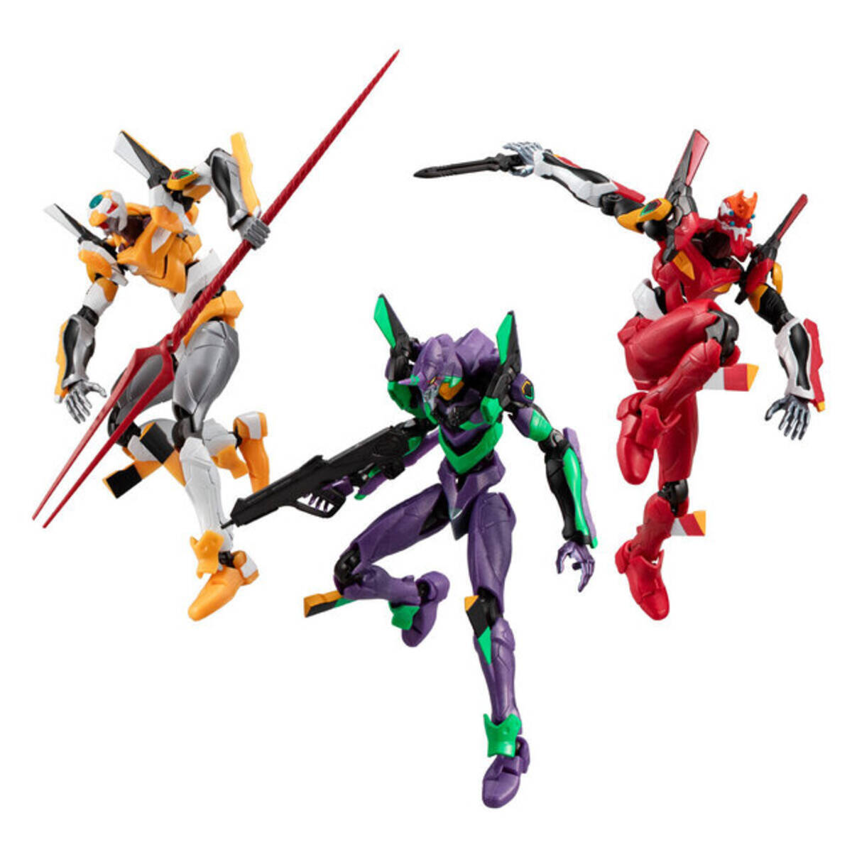 メタリックカラーが映える！食玩「EVA-FRAME-DX：ヱヴァンゲリヲン新 
