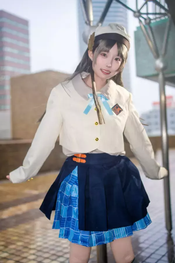 「【コスプレ】フレッシュでキュートな新人美女レイヤーに癒されたい！『学マス』倉本千奈のくりっとした瞳が王道の可愛さ【写真7枚】」の画像