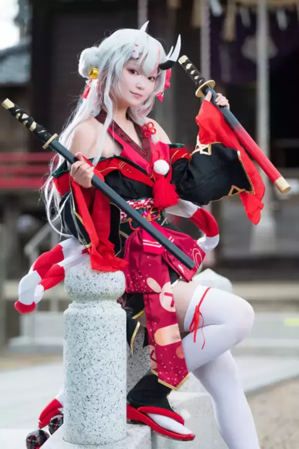 「【コスプレ】12月13日は「ホロライブ」百鬼あやめ誕生日！ミニ丈の和服からアイドル衣装まで“かわ余”レイヤーまとめ【写真45枚】」の画像