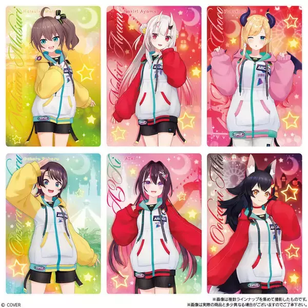 「「ホロライブ」新弾カード付ウエハース発売！ときのそら、さくらみこら31名の手書きメッセージにも注目」の画像