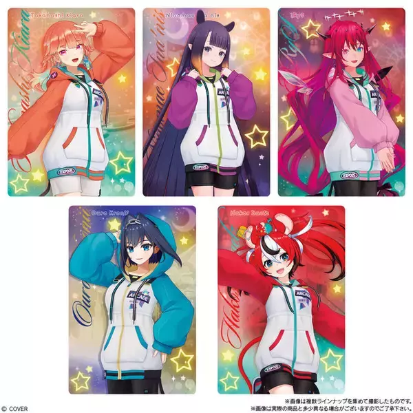 「「ホロライブ」新弾カード付ウエハース発売！ときのそら、さくらみこら31名の手書きメッセージにも注目」の画像
