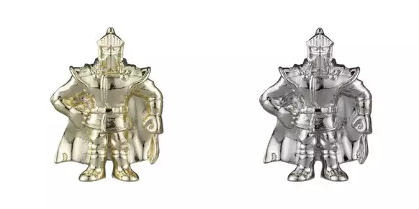 「ロビンマスク、ウォーズマンら6体の超人が集結！金＆銀メッキを施した「キン肉マン ダイキャストキンケシ12」3月第1週よりガシャポンで発売」の画像