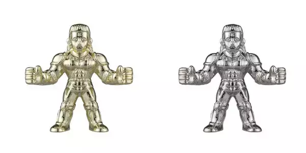 「ロビンマスク、ウォーズマンら6体の超人が集結！金＆銀メッキを施した「キン肉マン ダイキャストキンケシ12」3月第1週よりガシャポンで発売」の画像