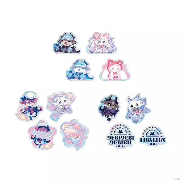 「にじさんじ「でびでび・でびる＆ルンルン」が可愛い！パジャマ、スイーツ、あくまてんしコンセプトの新グッズ「でびるんぱ～てぃ～」が発売へ」の画像