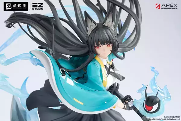 『ゼンゼロ』より「星見雅」フィギュアが予約開始！無尾の炎が舞う、今まさに刀を抜こうとする凛々しい姿を再現