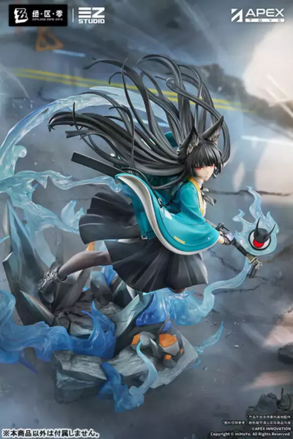 「『ゼンゼロ』より「星見雅」フィギュアが予約開始！無尾の炎が舞う、今まさに刀を抜こうとする凛々しい姿を再現」の画像
