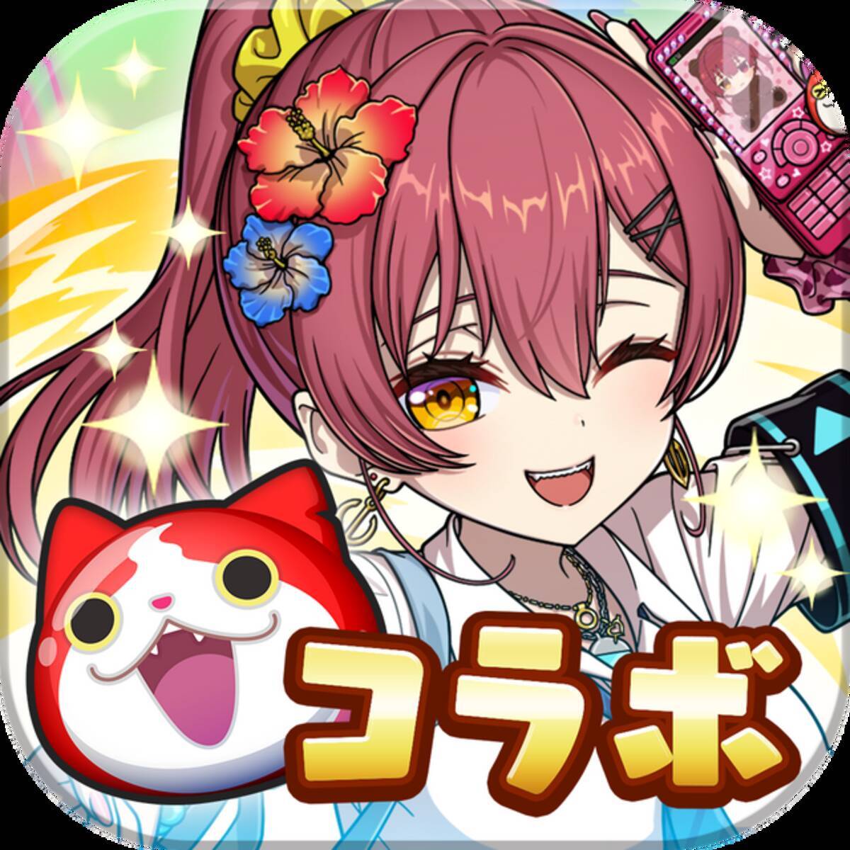 ギャル姿の宝鐘マリンが可愛い！『妖怪ウォッチ ぷにぷに 