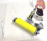 「アーニャ「SPY×FAMILY」の原稿を“ダイナモローラー”でお手伝い！作者による『スプラトゥーン』ファンアートに2.9万いいね」の画像1