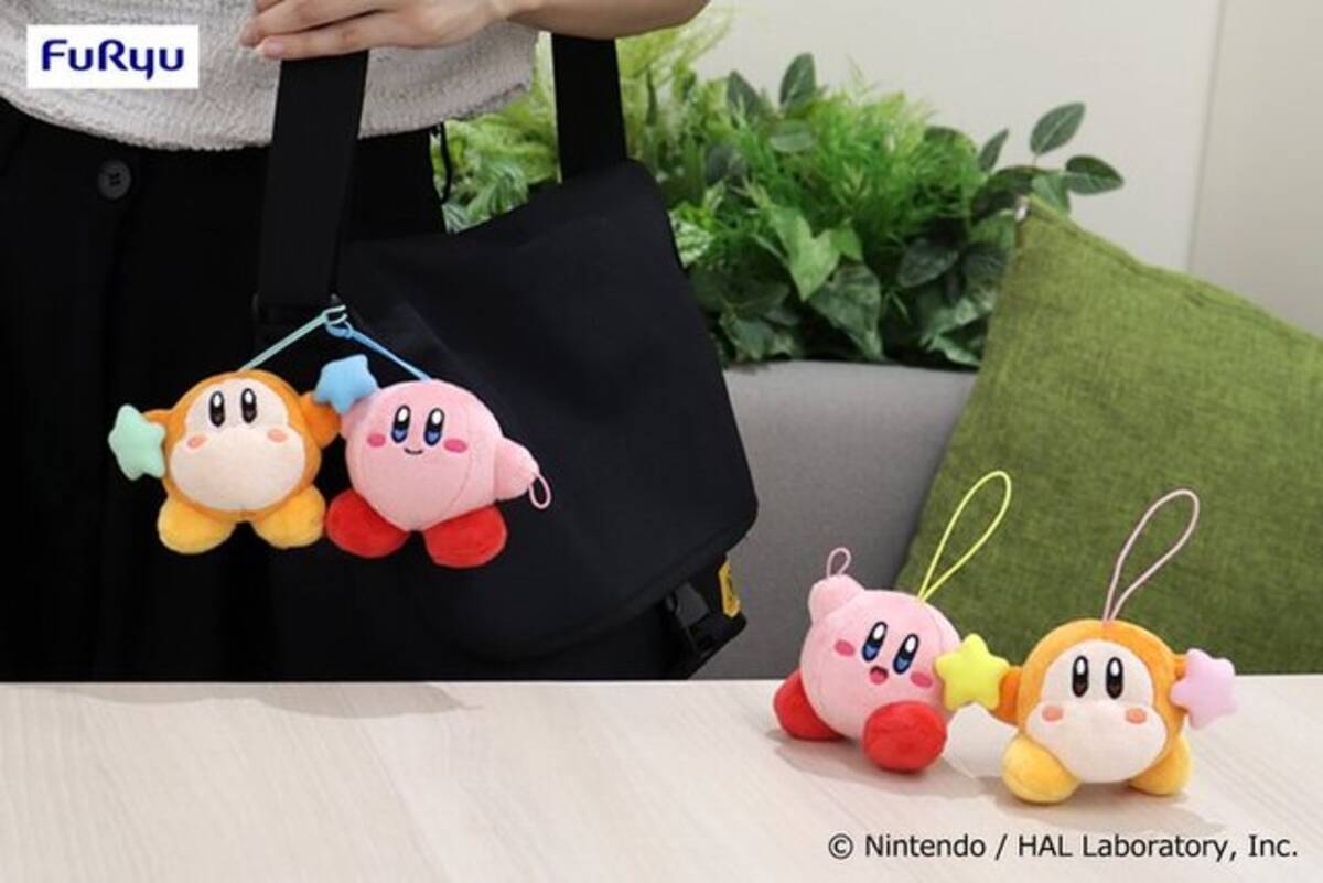 手を繋ぐカービィとワドルディがキュート！『星のカービィ』より 