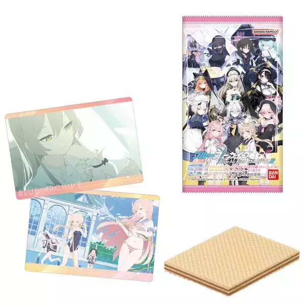 「水着が眩しいあのシーンも…！『ブルアカ』ウエハース第2弾が本日4月22日発売―今回は“エデン条約編”をメインにミカ、サオリなどの生徒がカードに」の画像