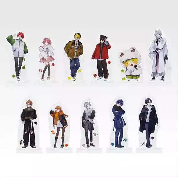 「実況グループ「カラフルピーチ」新作一番くじがオンラインでも発売！ 「たよれるじゃぱぱ」「おっとりのあ」などフィギュア賞も充実」の画像