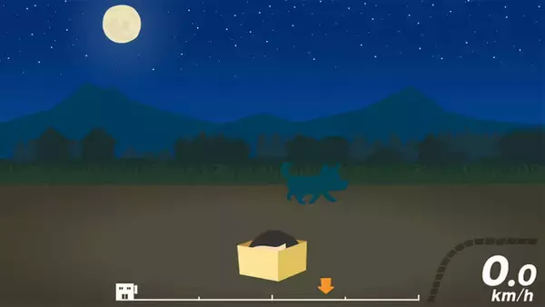 「“ダンボール箱がコントローラー”になる異色ACT『箱だけのブルース』スイッチ向けに発売！全裸の男となり、箱に身を隠しながら帰宅を目指す」の画像