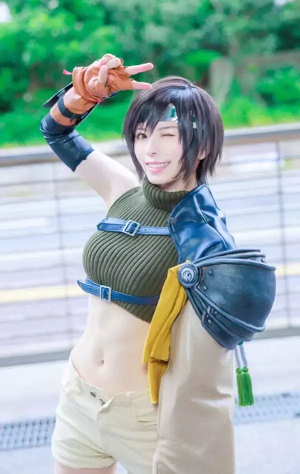 「【コスプレ】“まるで実写” な『FF7』ユフィがここに！元気ハツラツな忍者ガールの誕生日を祝うコスプレまとめ【写真19枚】」の画像