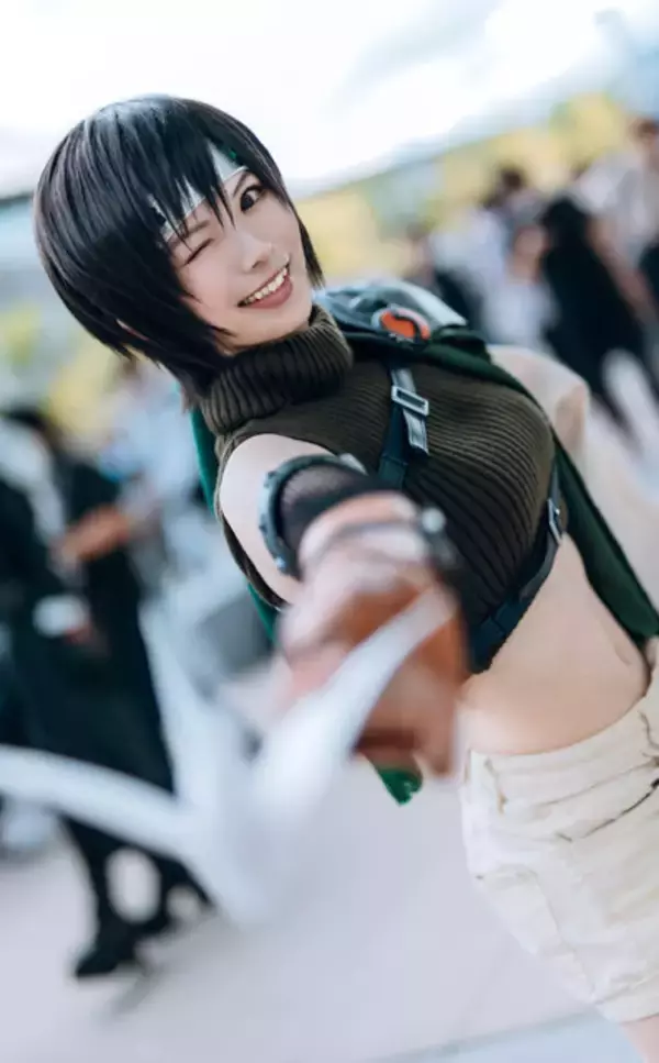 「【コスプレ】“まるで実写” な『FF7』ユフィがここに！元気ハツラツな忍者ガールの誕生日を祝うコスプレまとめ【写真19枚】」の画像