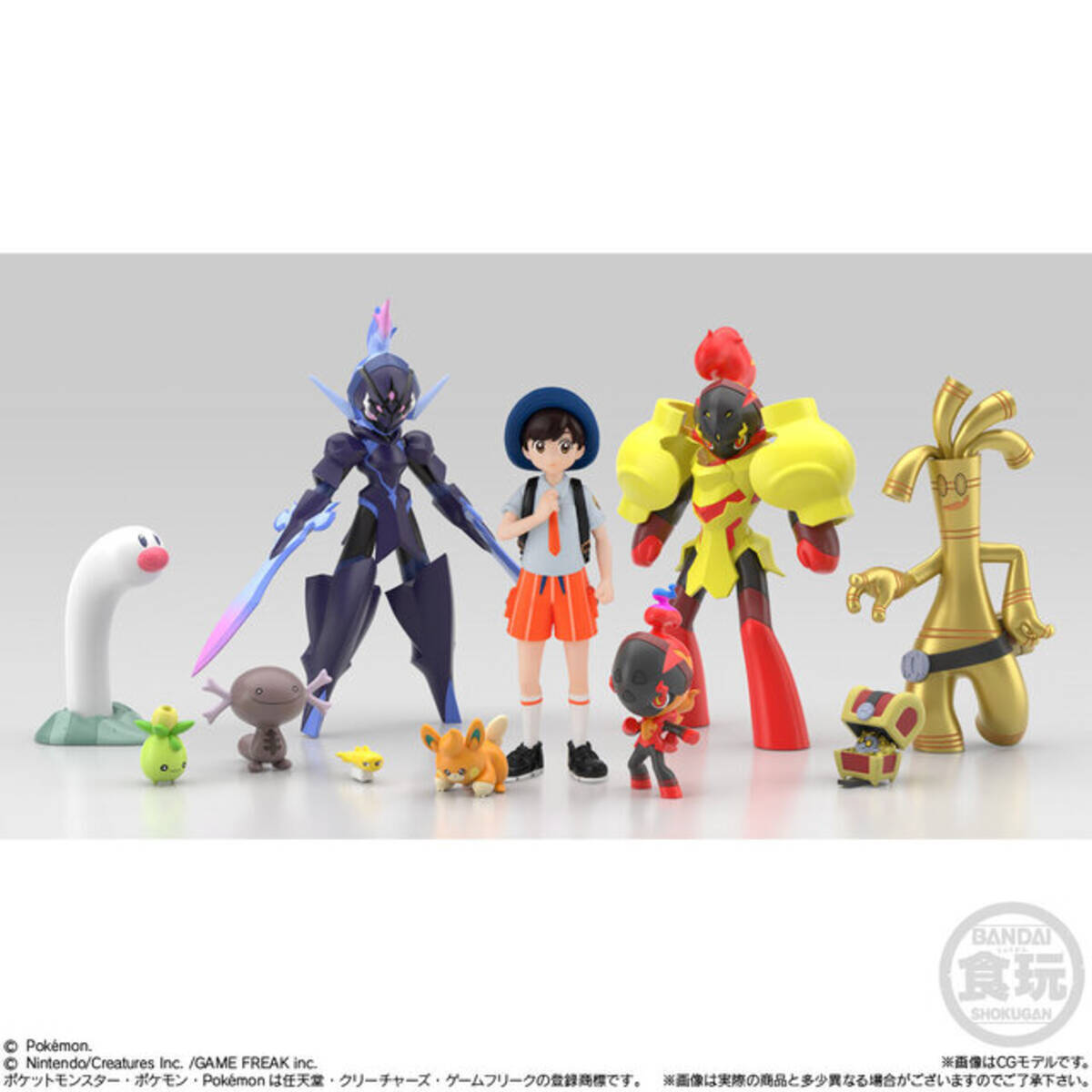 パモやシャリタツ、ソウブレイズが1/20スケールに！「ポケモンスケール 