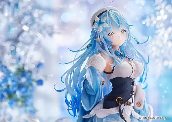 「ホロライブ「雪花ラミィ」1/6スケールフィギュアが再販！リン☆ユウママのイラストを元に、髪の毛や衣装など繊細に立体化」の画像