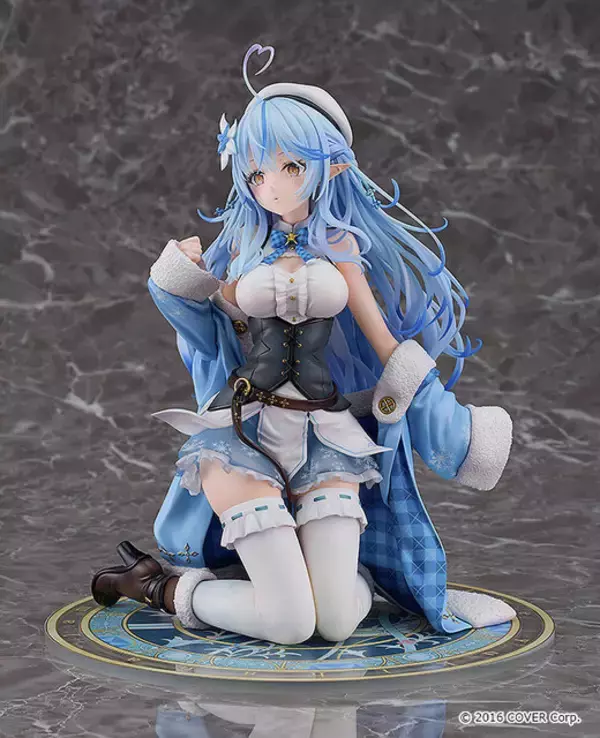「ホロライブ「雪花ラミィ」1/6スケールフィギュアが再販！リン☆ユウママのイラストを元に、髪の毛や衣装など繊細に立体化」の画像