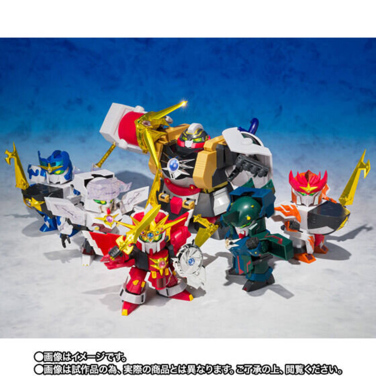 SDガンダム外伝 機甲神伝説」より「超機甲神ガンジェネシス」が装いも 