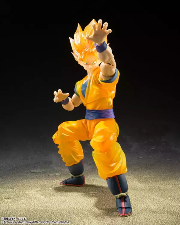 「「S.H.Figuarts スーパーサイヤ人孫悟空-Z戦士-」が魂ストア限定商品として登場！クリア成形の上から施された彩色が鮮やか」の画像