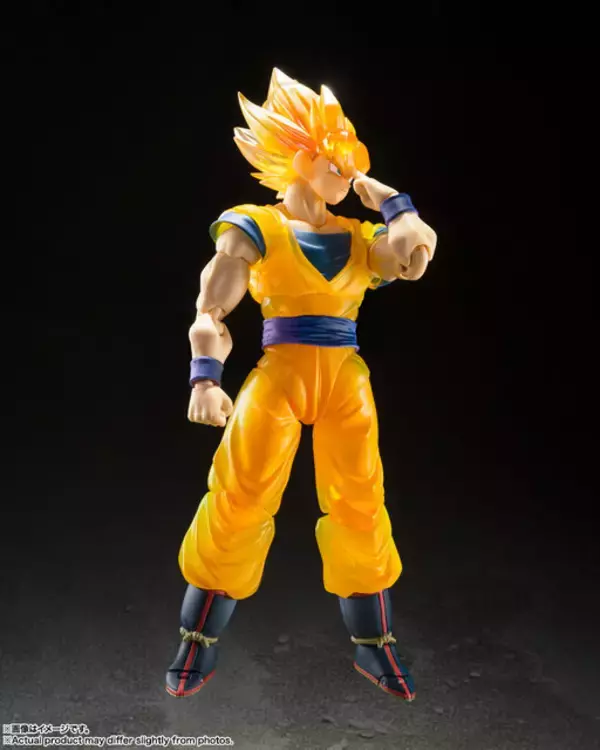 「「S.H.Figuarts スーパーサイヤ人孫悟空-Z戦士-」が魂ストア限定商品として登場！クリア成形の上から施された彩色が鮮やか」の画像